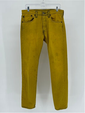 Levi's Men's 501 CT Straight Jeans Waist 31 Yellow